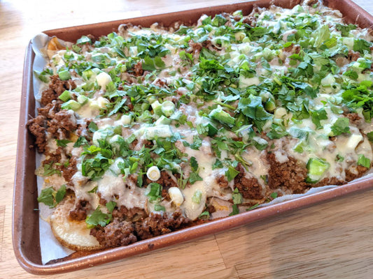 Loaded Potato Nachos