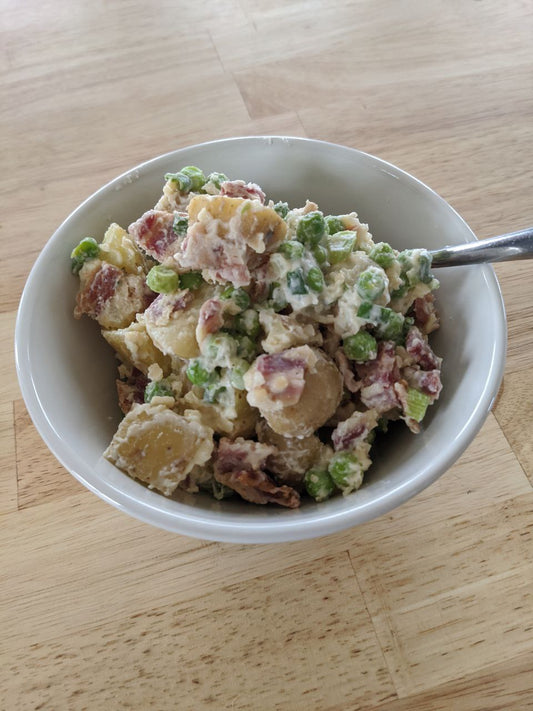 Warm Potato Bacon Salad