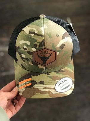 Leather Patch Trucker Hat - more colours and styles available