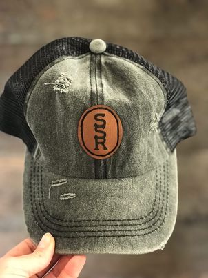 Leather Patch Trucker Hat - more colours and styles available
