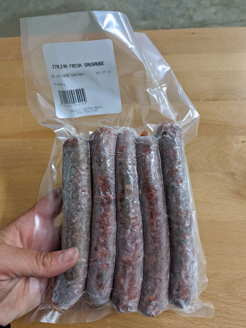 Italian Lamb Sausage