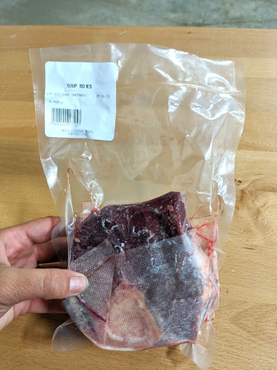 Beef Soup Bones