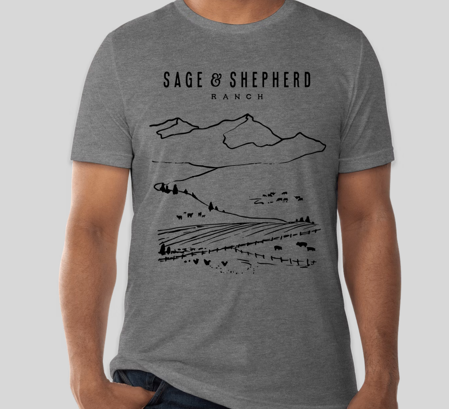 Pre-Order Landscape Graphic T - more colours available