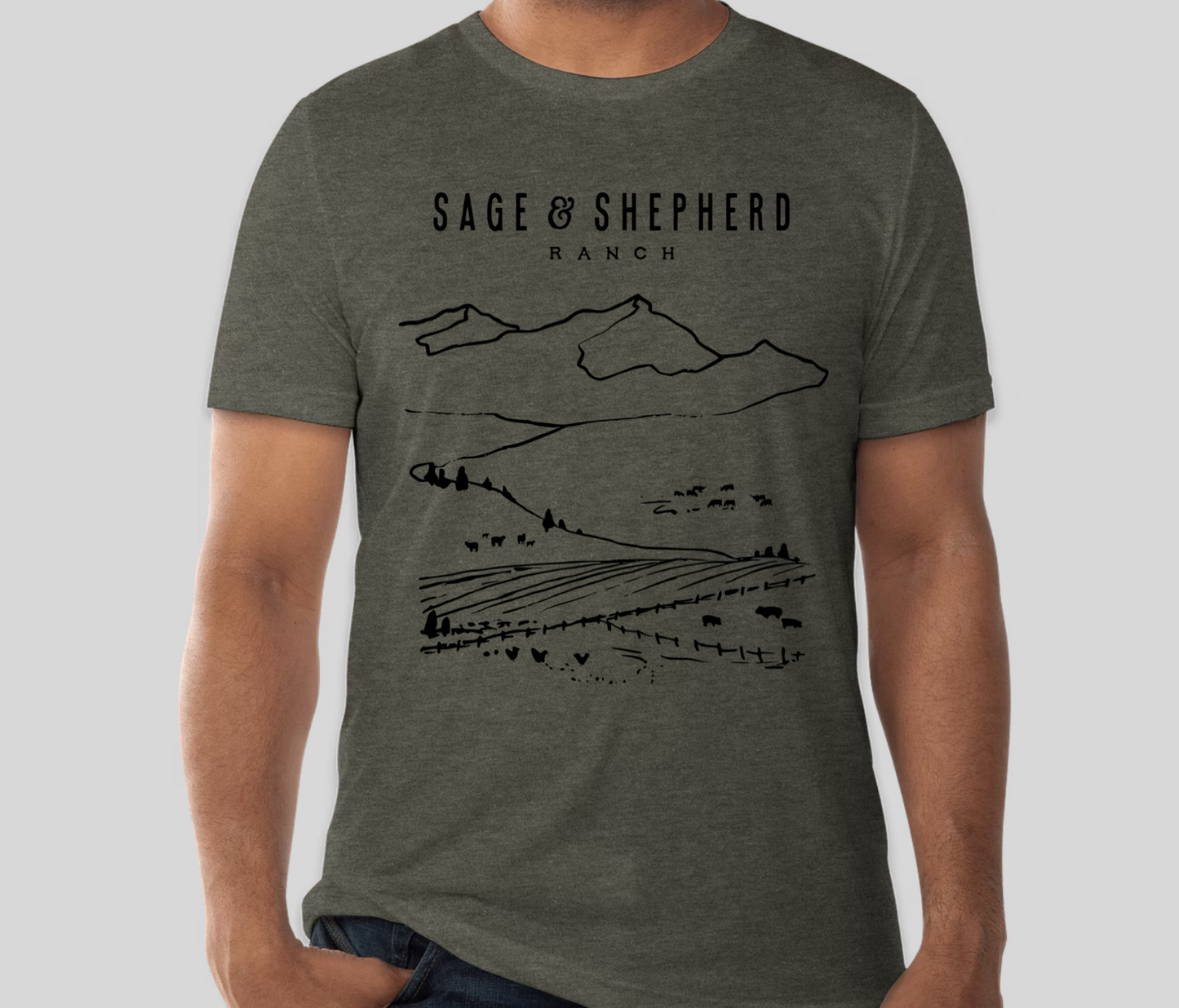 Pre-Order Landscape Graphic T - more colours available