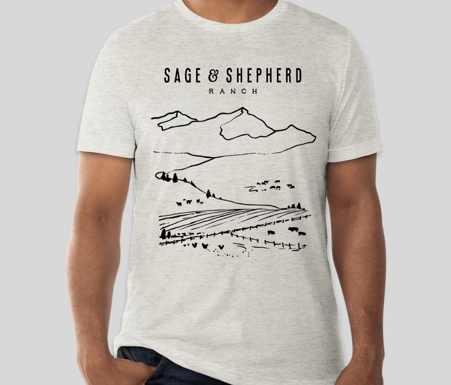 Pre-Order Landscape Graphic T - more colours available
