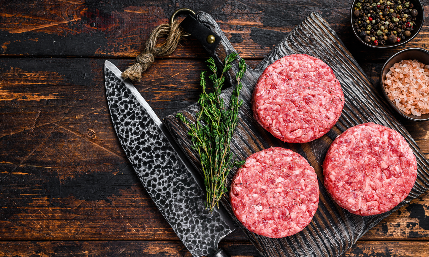All Beef Burger Patties