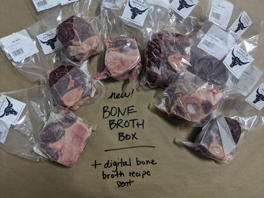 NEW Bone Broth Box w/ Digital Broth Recipe Card