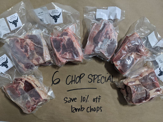 6 Lamb Chop Special