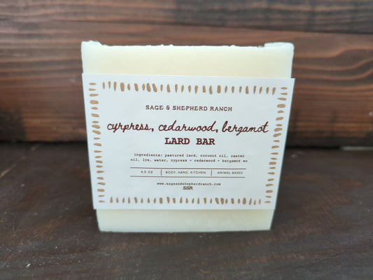 Lard Soap Bar