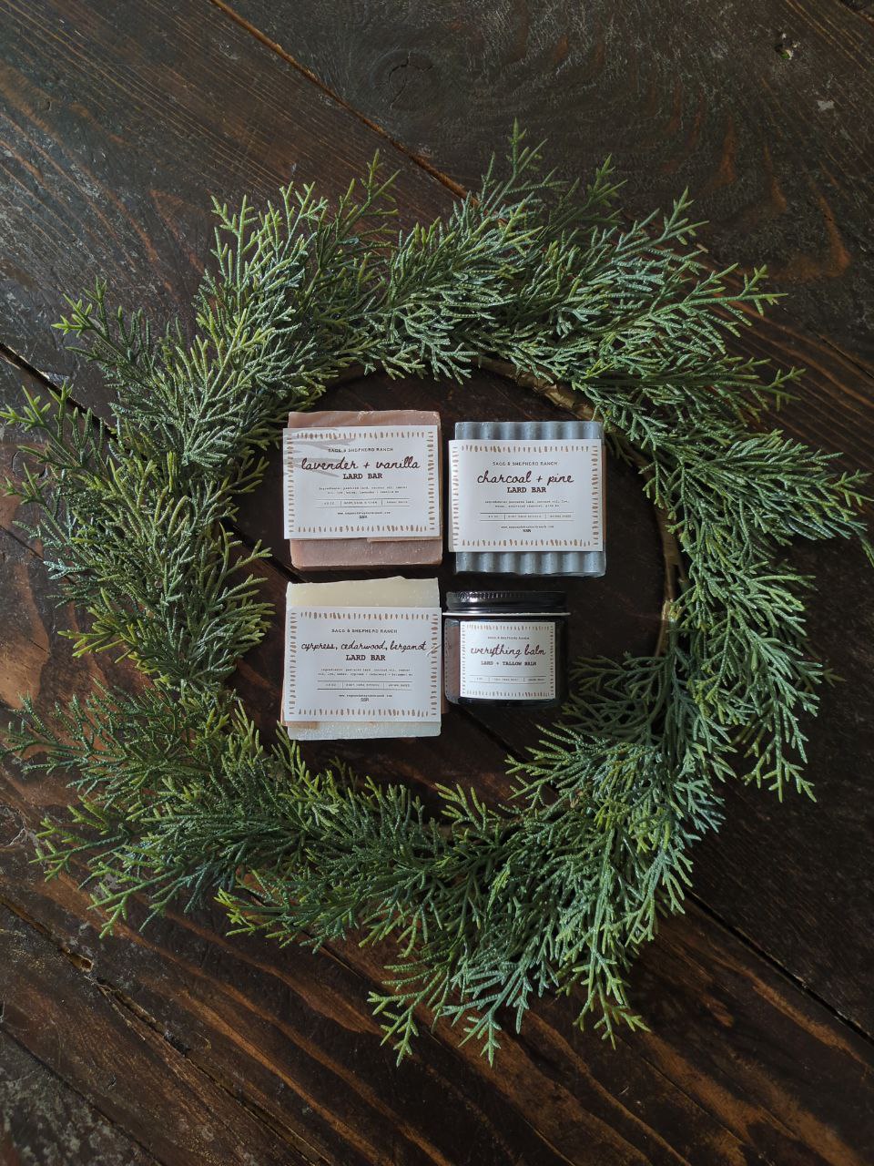 From Pasture to Skin Bundle (soap & balm)