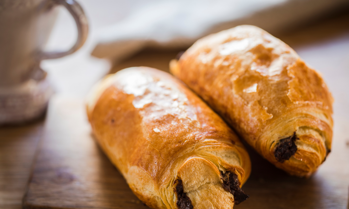 Handmade Chocolate Croissants