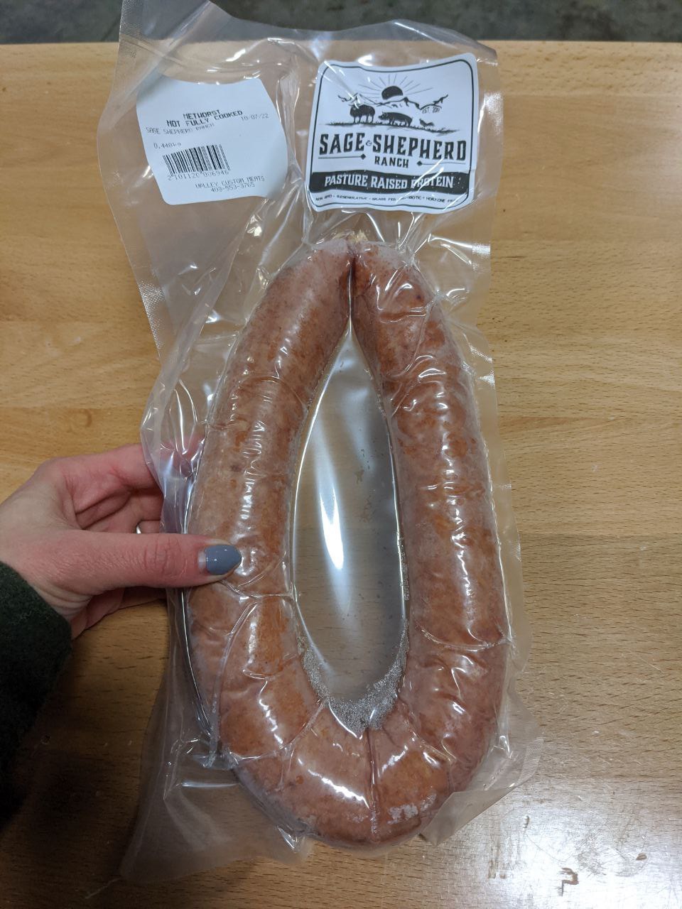 Metwurst Sausage